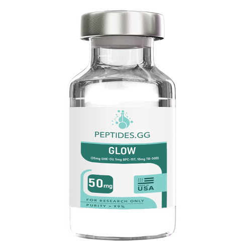 GLOW (35mg GHK-CU, 5mg BPC-157, 10mg TB-500) Blend