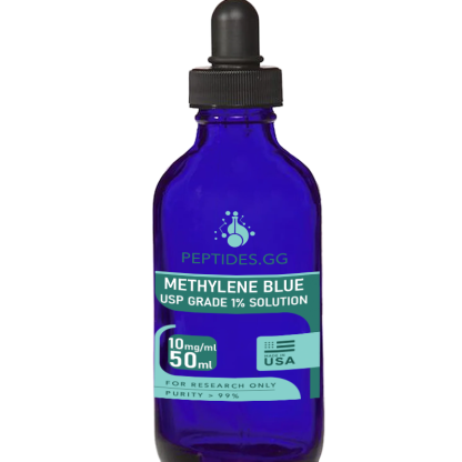 Methylene Blue mitochondrial enhancer - Pharmaceutical research grade - Peptides.gg