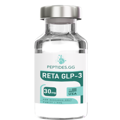 RETA GLP 3 research peptide vial - 98% purity lab tested - USA made - Peptides.gg