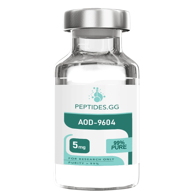 AOD-9604 fat metabolism fragment peptide for research - 99% purity - Peptides.gg