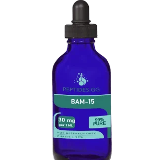 BAM 15 research peptide vial - 99% purity lab tested - Peptides.gg