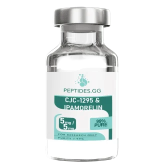 Ipamorelin CJC 1295 blend growth hormone releasing peptide - Research grade 99% pure - Peptides.gg