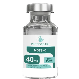 MOTS-c 40mg research peptide vial - 99% purity lab tested - Peptides.gg