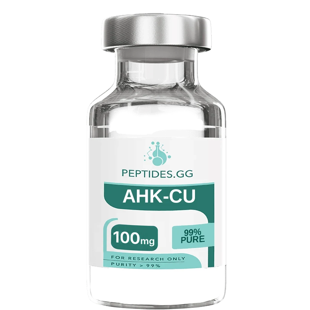 AHK-Cu 100mg copper tripeptide research vial - 99% purity lab tested - Peptides.gg