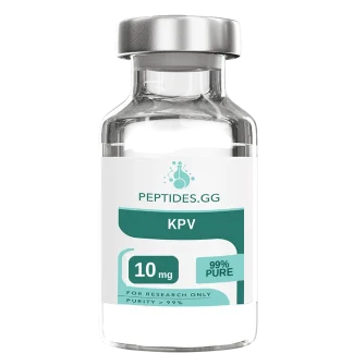 KPV 10mg research peptide vial - 99% purity lab tested - Peptides.gg