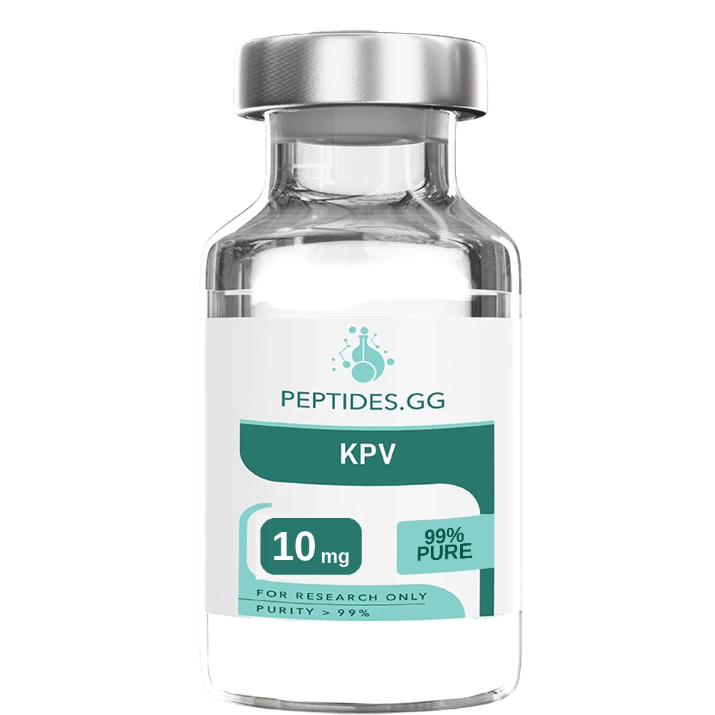 KPV 10mg research peptide vial - 99% purity lab tested - Peptides.gg
