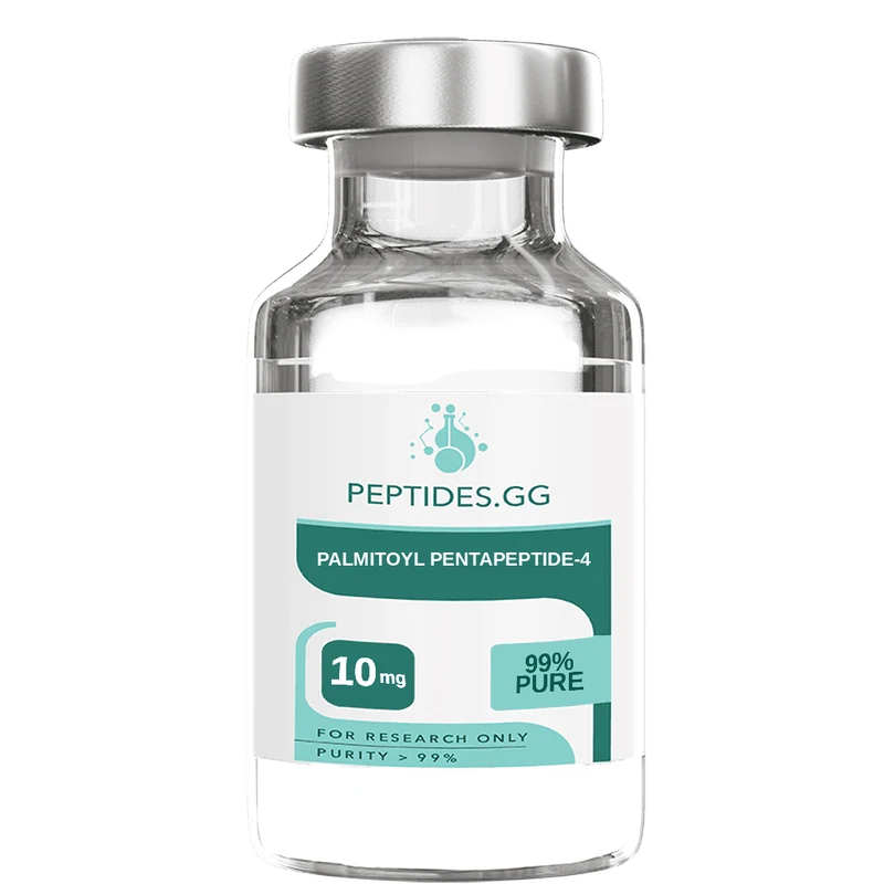 Palmitoyl Pentapeptide-4 10mg research peptide vial - 99% purity lab tested - Peptides.gg